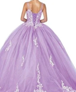 Dancing Queen - 1608 Floral Lace Ballgown