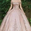 Dancing Queen - 1654 Bow Back Shimmering Ballgown 1 Dancing Queen - 1654 Bow Back Shimmering Ballgown