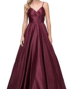 Dancing Queen - 2339 Ruched Sweetheart Pleated Prom Gown