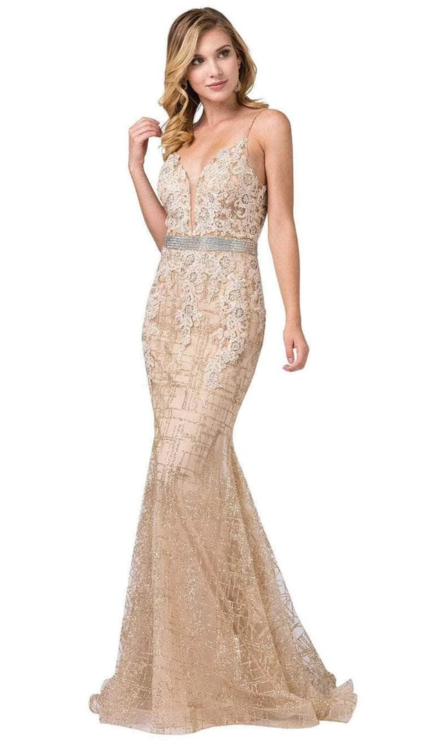 Dancing Queen 2767A - Sleeveless Mermaid Evening Gown 3 Dancing Queen 2767A - Sleeveless Mermaid Evening Gown