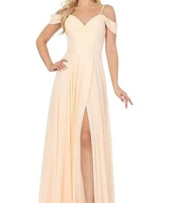 Dancing Queen - 2961 Lace Back Cold Shoulder A-Line Prom Dress 11 Dancing Queen - 2961 Lace Back Cold Shoulder A-Line Prom Dress