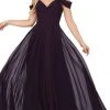 Dancing Queen - 2961 Lace Back Cold Shoulder A-Line Prom Dress 1 Dancing Queen - 2961 Lace Back Cold Shoulder A-Line Prom Dress
