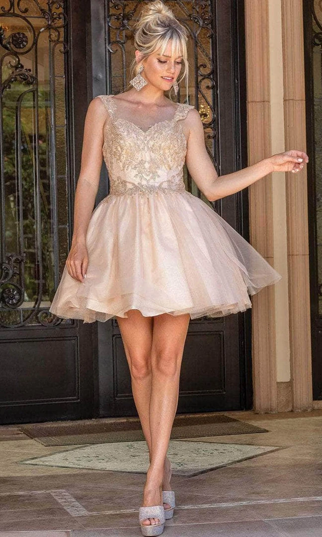 Dancing Queen 3287 - Embroidered Sweetheart Cocktail Dress 6 Dancing Queen 3287 - Embroidered Sweetheart Cocktail Dress