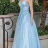 Dancing Queen 4272 - Floral Appliqued Sleeveless Prom Dress 1 Dancing Queen 4272 - Floral Appliqued Sleeveless Prom Dress