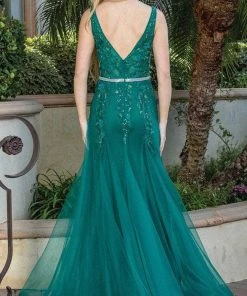 Dancing Queen 4311 - V-Neck A-Line Prom Dress 7 Dancing Queen 4311 - V-Neck A-Line Prom Dress