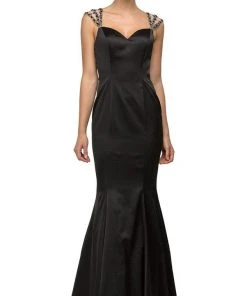 Dancing Queen - 9454 Sweetheart Sheer Back Mermaid Prom Dress 11 Dancing Queen - 9454 Sweetheart Sheer Back Mermaid Prom Dress