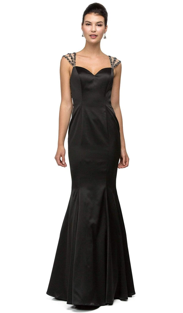 Dancing Queen - 9454 Sweetheart Sheer Back Mermaid Prom Dress 7 Dancing Queen - 9454 Sweetheart Sheer Back Mermaid Prom Dress