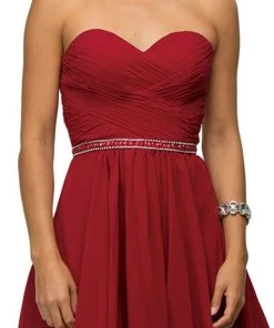 Dancing Queen - 9581 Crisscross Ruching On Sweetheart A-Line Short Party Dress 10 Dancing Queen - 9581 Crisscross Ruching On Sweetheart A-Line Short Party Dress