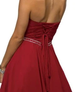 Dancing Queen - 9581 Crisscross Ruching On Sweetheart A-Line Short Party Dress 12 Dancing Queen - 9581 Crisscross Ruching On Sweetheart A-Line Short Party Dress