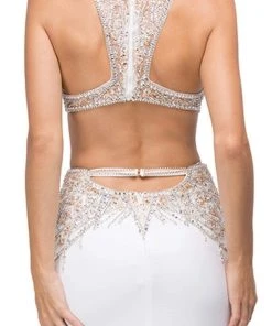 Dancing Queen - 9736 Embellished Bodice With Back Cutouts Prom Dress 11 Dancing Queen - 9736 Embellished Bodice With Back Cutouts Prom Dress