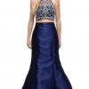 Dancing Queen - 9831 Embellished Two Piece Mermaid Evening Dress 2 Dancing Queen - 9831 Embellished Two Piece Mermaid Evening Dress