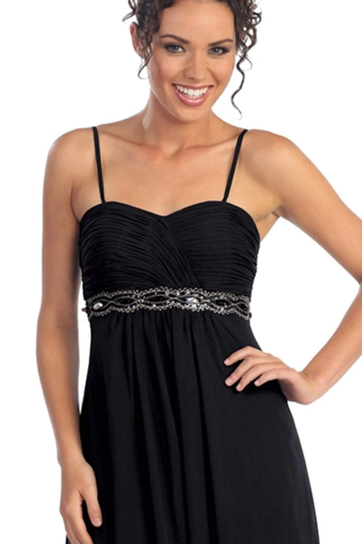 Elizabeth K - GL1016 Jewel Embellished Sweetheart A-line Dress 11 Elizabeth K - GL1016 Jewel Embellished Sweetheart A-line Dress