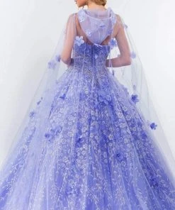 Elizabeth K - GL1939 Bejeweled Applique Ballgown 17 Elizabeth K - GL1939 Bejeweled Applique Ballgown