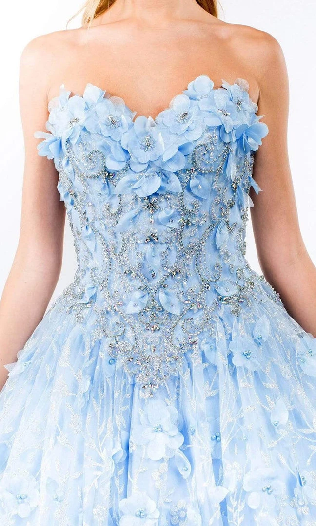 Elizabeth K - GL1939 Bejeweled Applique Ballgown 6 Elizabeth K - GL1939 Bejeweled Applique Ballgown