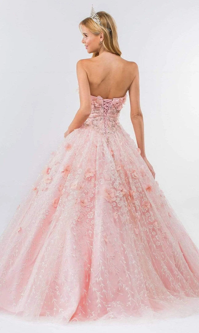 Elizabeth K - GL1939 Bejeweled Applique Ballgown 8 Elizabeth K - GL1939 Bejeweled Applique Ballgown