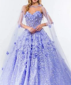 Elizabeth K - GL1939 Bejeweled Applique Ballgown 16 Elizabeth K - GL1939 Bejeweled Applique Ballgown