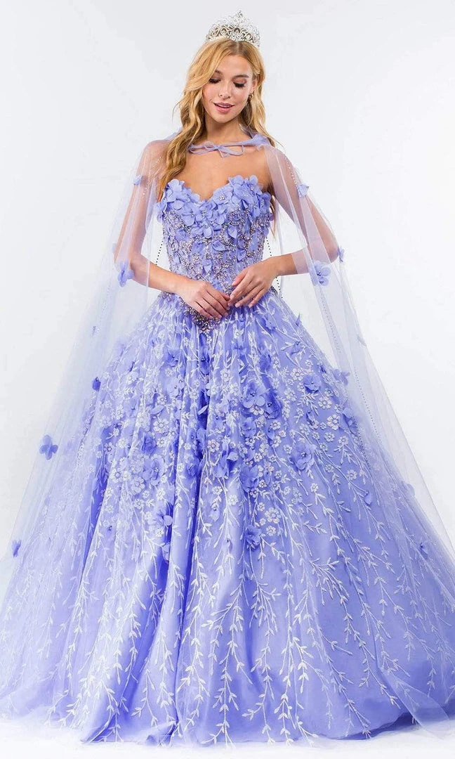 Elizabeth K - GL1939 Bejeweled Applique Ballgown 9 Elizabeth K - GL1939 Bejeweled Applique Ballgown