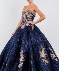 Elizabeth K - GL1957 Rosette Embroidered Ballgown 12 Elizabeth K - GL1957 Rosette Embroidered Ballgown