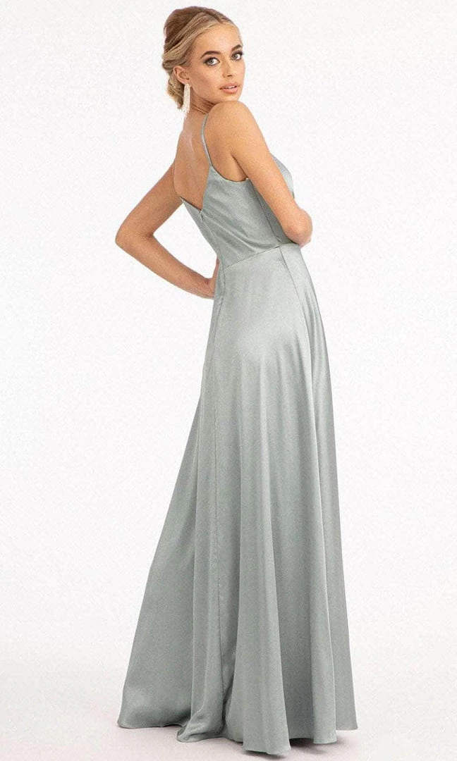 Elizabeth K GL1993 - Spaghetti Strap V-Neck Prom Dress With Slit 15 Elizabeth K GL1993 - Spaghetti Strap V-Neck Prom Dress With Slit