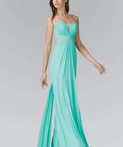 Elizabeth K - GL2016 Embroidered Sweetheart A-Line Dress 8 Elizabeth K - GL2016 Embroidered Sweetheart A-Line Dress