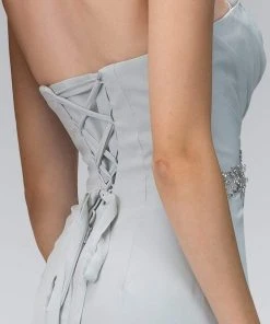 Elizabeth K - GL2060 Crystal Beaded Strapless Sweetheart A-Line Gown 21 Elizabeth K - GL2060 Crystal Beaded Strapless Sweetheart A-Line Gown