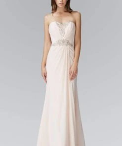 Elizabeth K - GL2060 Crystal Beaded Strapless Sweetheart A-Line Gown 15 Elizabeth K - GL2060 Crystal Beaded Strapless Sweetheart A-Line Gown