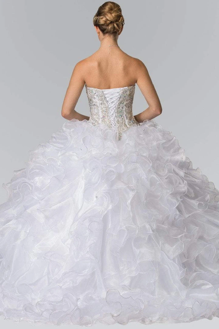 Elizabeth K - GL2209 Ruffled Sweetheart Ballgown 6 Elizabeth K - GL2209 Ruffled Sweetheart Ballgown