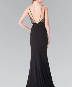 Long Dresses Elizabeth K - GL2223 Embroidered Sweetheart Gown