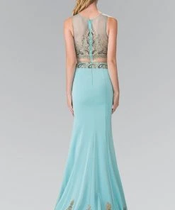 Elizabeth K - GL2248 Embroider Two Piece Long Dress 9 Elizabeth K - GL2248 Embroider Two Piece Long Dress