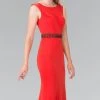 Elizabeth K - GL2306 Sleeveless Jewel Long Dress 2 Elizabeth K - GL2306 Sleeveless Jewel Long Dress