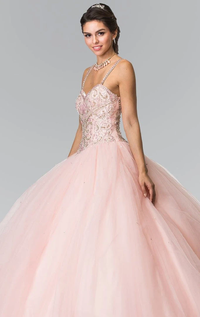Elizabeth K - GL2350 Sleeveless Beaded Ballgown 7 Elizabeth K - GL2350 Sleeveless Beaded Ballgown