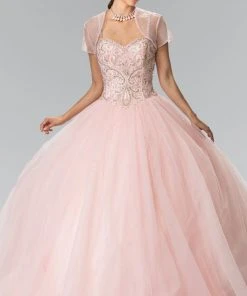 Elizabeth K - GL2350 Sleeveless Beaded Ballgown 11 Elizabeth K - GL2350 Sleeveless Beaded Ballgown