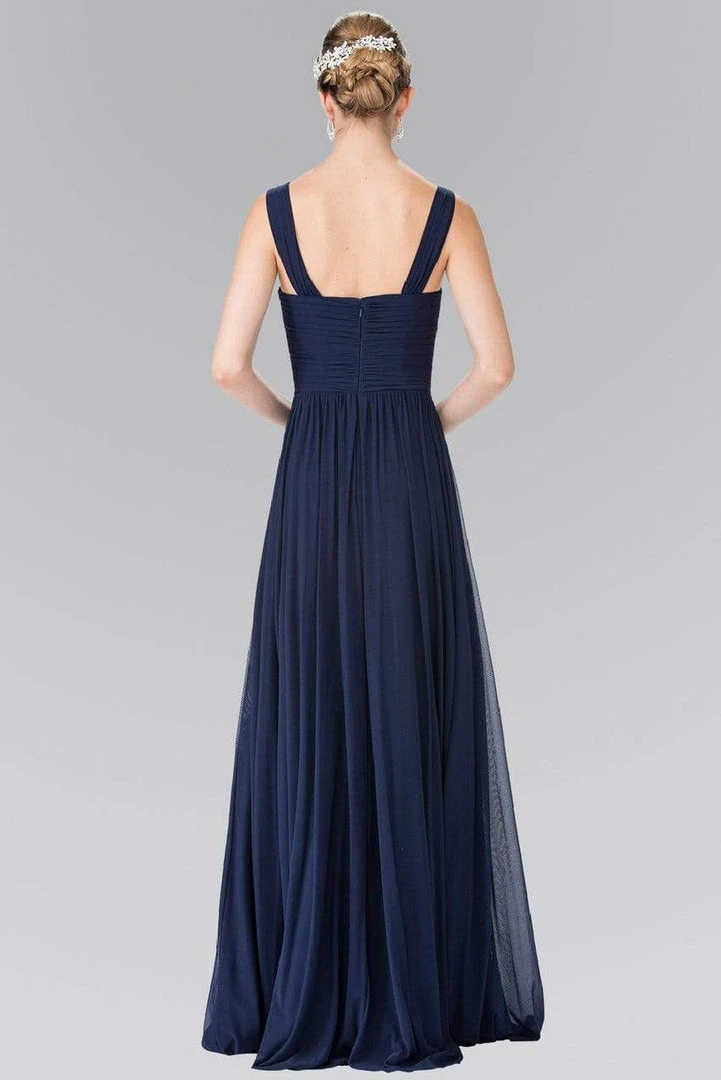 Elizabeth K - GL2366 Ruched Sweetheart Bodice Long Chiffon Gown 9 Elizabeth K - GL2366 Ruched Sweetheart Bodice Long Chiffon Gown