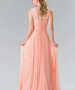 Elizabeth K - GL2366 Ruched Sweetheart Bodice Long Chiffon Gown 25 Elizabeth K - GL2366 Ruched Sweetheart Bodice Long Chiffon Gown