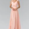 Elizabeth K - GL2366 Ruched Sweetheart Bodice Long Chiffon Gown 2 Elizabeth K - GL2366 Ruched Sweetheart Bodice Long Chiffon Gown