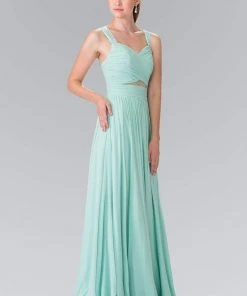Elizabeth K - GL2366 Ruched Sweetheart Bodice Long Chiffon Gown 17 Elizabeth K - GL2366 Ruched Sweetheart Bodice Long Chiffon Gown
