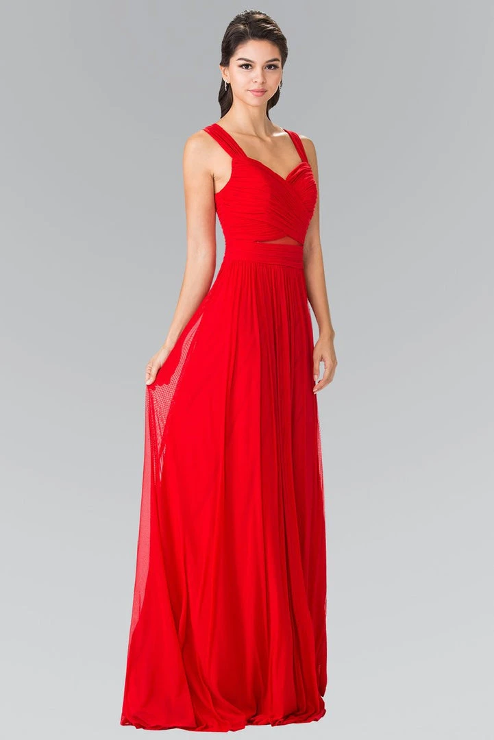 Elizabeth K - GL2366 Ruched Sweetheart Bodice Long Chiffon Gown 11 Elizabeth K - GL2366 Ruched Sweetheart Bodice Long Chiffon Gown