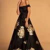 Elizabeth K - GL2542 Sequin Embellished Off-Shoulder Evening Gown 2 Elizabeth K - GL2542 Sequin Embellished Off-Shoulder Evening Gown