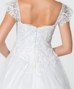 Elizabeth K - GL2817 Embellished Sweetheart Wedding Gown