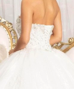 Elizabeth K GL3017 - Strapless Sweetheart Wedding Dress 11 Elizabeth K GL3017 - Strapless Sweetheart Wedding Dress