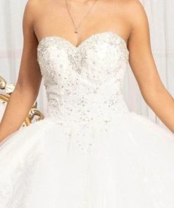 Elizabeth K GL3017 - Strapless Sweetheart Wedding Dress 9 Elizabeth K GL3017 - Strapless Sweetheart Wedding Dress