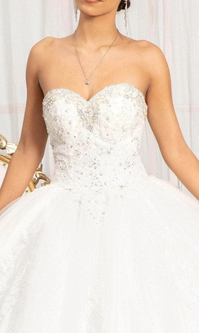 Elizabeth K GL3017 - Strapless Sweetheart Wedding Dress 5 Elizabeth K GL3017 - Strapless Sweetheart Wedding Dress
