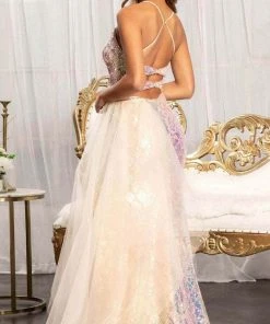 Elizabeth K GL3026 - Colorful Sequin Mermaid Dress