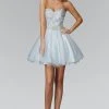 Elizabeth K - GS2031 Bejeweled Sweetheart Tulle Dress
