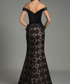 Feriani Couture - 18552 Off The Shoulder Evening Gown