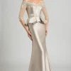 Feriani Couture - 18574 Beaded Off-Shoulder Trumpet Dress