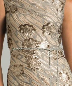 Feriani Couture - 18601 Shimmering Bateau Cocktail Dress 5 Feriani Couture - 18601 Shimmering Bateau Cocktail Dress