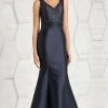 Feriani Couture - 18611 Embellished V-neck Mermaid Dress 2 Feriani Couture - 18611 Embellished V-neck Mermaid Dress