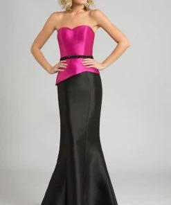 Feriani Couture - 18626 Two Tone Mermaid Dress