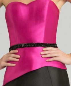 Feriani Couture - 18626 Two Tone Mermaid Dress 7 Feriani Couture - 18626 Two Tone Mermaid Dress